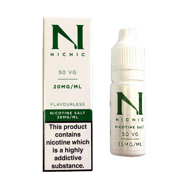 20 mg de sal de nic 10 ml de Nic Nic (50VG/50PG)