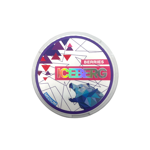 Default Title 20mg Iceberg Berries Nicotine Pouches - 20 Pouches