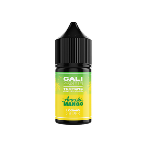 Amnesia Mango CALI VAPE 100mg Full Spectrum CBD E-liquid 10ml